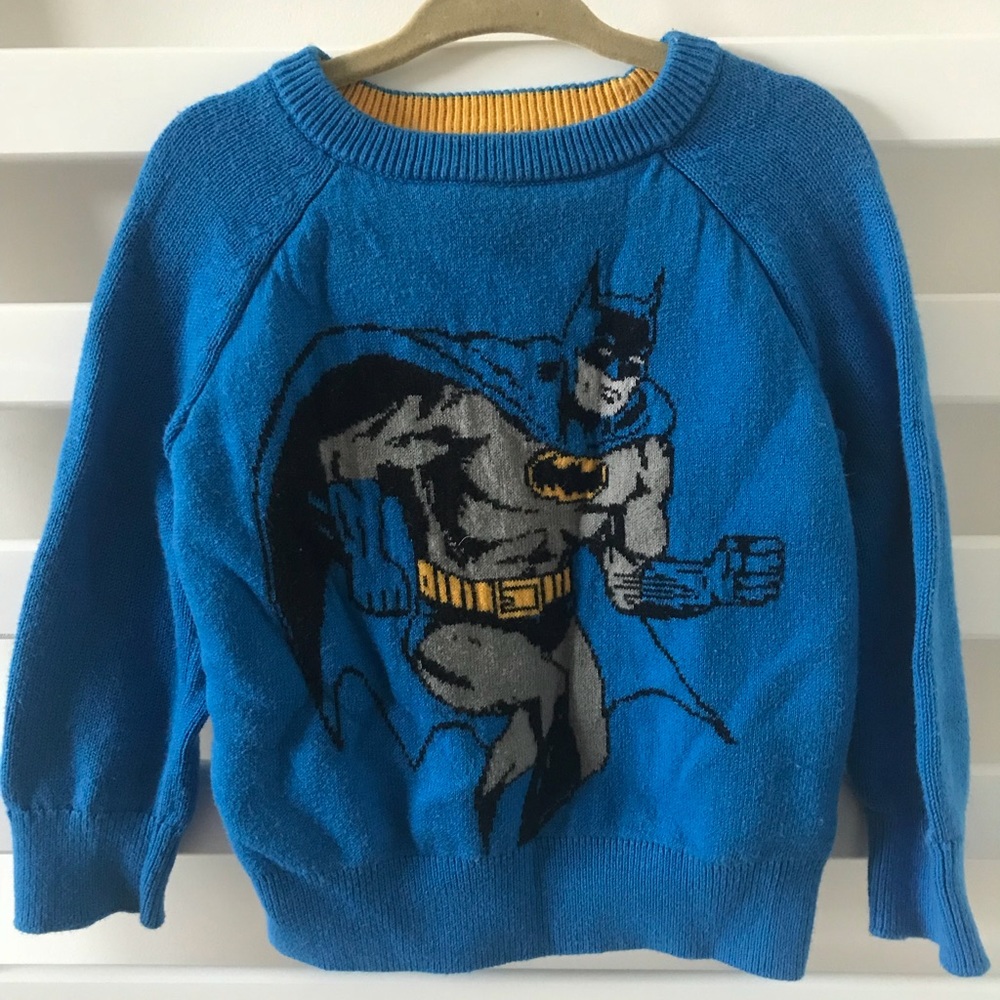 Baby Gap 18-24 months Royal Blue Batman, Sweater